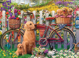 Ravensburger: Cute Dogs in the Garden (500pc Jigsaw)