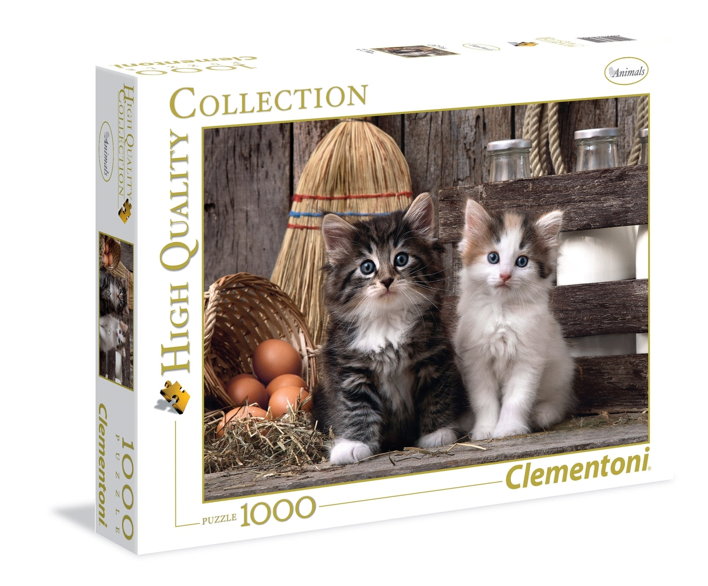 Clementoni: Lovely Kittens (1000pc Jigsaw)