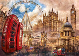Clementoni: Vintage London (1500pc Jigsaw)