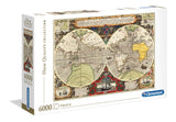 Clementoni: Antique Nautical Map (6000pc Jigsaw)