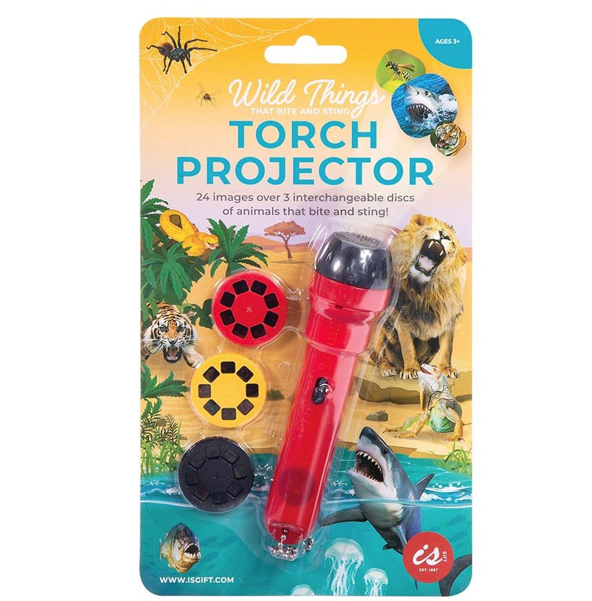 IS Gift: Torch Projector - Wild Things That Bite And Sting