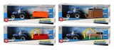 Burago: Holland Friction Farm Tractor - With Trailer (Assorted Designs)