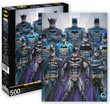 DC Comics: Batman Batsuits (500pc Jigsaw)