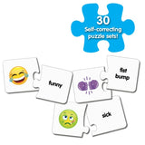 The Learning Journey: Match It Puzzle - Emoji's