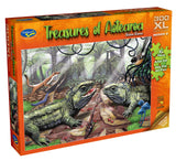 Treasures of Aotearoa: Tuatara Twosome (300pc Jigsaw)