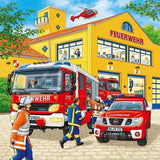 Ravensburger: Fire Brigade Run (3x49pc Jigsaws)