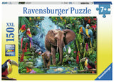 Ravensburger: Elephants at the Oasis (150pc Jigsaw)