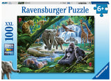 Ravensburger: Jungle Animals (100pc Jigsaw)