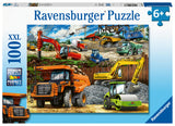 Ravensburger: Construction Vehicles (100pc Jigsaw)