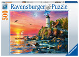Ravensburger: Lighthouse at Sunset (500pc Jigsaw)