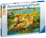Ravensburger: Lions in the Savannah (500pc Jigsaw)