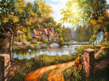 Ravensburger: Cottage by the River (500pc Jigsaw)
