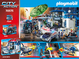 Playmobil: City Action - Helicopter Pursuit with Runaway Van (70575)