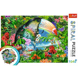 Trifl: Tropical Animals - Spiral Puzzle (1040pc Jigsaw)