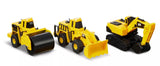 CAT: Metal 3 Pack - Wheel Loader/Excavator/Steam Roller