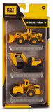 CAT: Metal 3 Pack - Wheel Loader/Excavator/Steam Roller