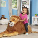 Melissa & Doug: Lion - Giant Stuffed Plush (190cm Long)