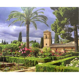 Puzzle Box: Gardens of La Alhambra, Spain (1000pc Jigsaw)