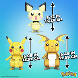 Mega Construx: Pokemon Build & Show Evolution Trio - Pikachu