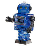 Crystal Puzzle: Blue Tin Robot (39pc)