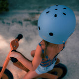 Kinderfeets: Toddler Helmet - Matte Blue