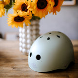 Kinderfeets: Toddler Helmet - Matte Silver Sage