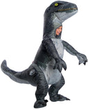 Jurassic World: Velociraptor Blue Inflatable Costume - (Size: Child)