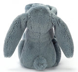 Jellycat: Bashful Dusky Blue Bunny - Plush Soother (34cm)