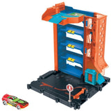 Hot Wheels: City Track Set - Parking Garage