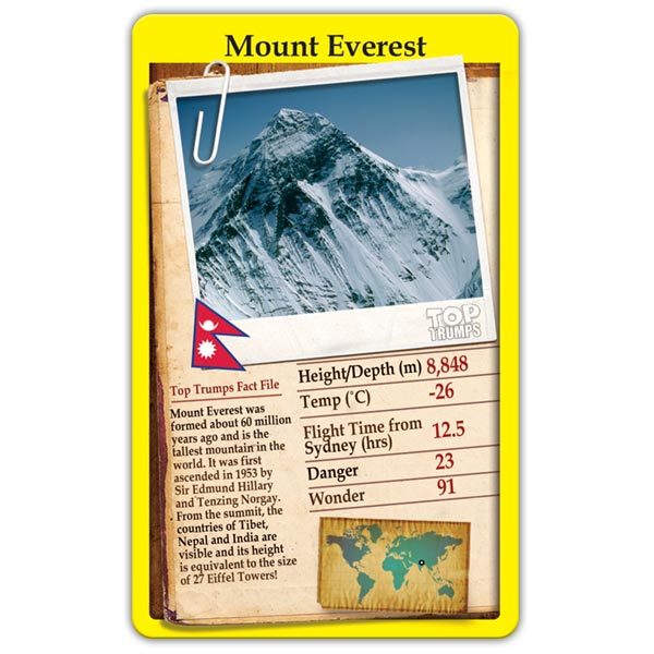 Top Trumps: The Wonders of the World