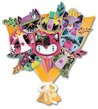 Avenir: Scratch Art Kit - Kitty Bouquet