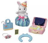 Sylvanian Families: Weekend Travel Set - Snow Rabbit Mother