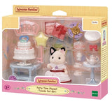 Sylvanian Families: Party Time Playset - Tuxedo Cat Girl