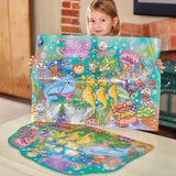 Orchard Toys: 15-Piece Jigsaw Puzzle - Mermaid Fun (with Poster)