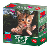 Prime3D: Pounce Tricolour Cat Puzzle - 150pcs
