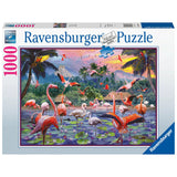 Ravensburger: Pink Flamingos (1000pc Jigsaw)