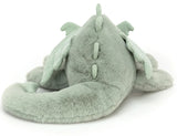 Jellycat: Sage Dragon - Medium Plush (50cm Long)