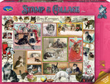 Stamp & Collage: Kittens (1000pc Jigsaw)