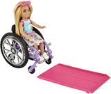 Barbie: Chelsea Wheelchair Doll - Blonde