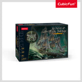 3D Puzzle: Flying Dutchman (Large) w/LED Lights (360pc)