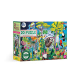 eeBoo: Rainforest Life (20pc Jigsaw)