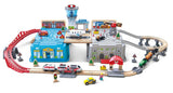 Hape: Super Cityscape - Transport Bucket Train Set