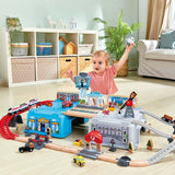 Hape: Super Cityscape - Transport Bucket Train Set