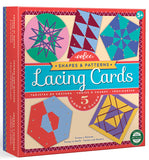 eeBoo: Lacing Cards - Shapes & Patterns
