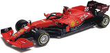 Bburago: 1:43 Diecast Vehicle - Ferrari Racing (SF21 #55 Carlos Sainz)