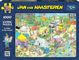 Jan van Haasteren: Camping in the Forest (1000pc Jigsaw)