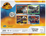 Jurassic World Dominion: Frame Tray Puzzles (4x96pc)