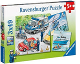 Ravensburger: Police in Action (3x49pc Jigsaws)