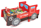 Hape: Ride-on & Foldable Table - Fire Engine