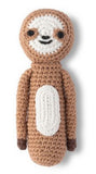 Weegoamigo: Crochet Rattle - Sleepy Sloth